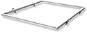 [MII73977] GALAXIE CADRE PLACO DALLE ENCASTRABLE 600 X 600MM BLC