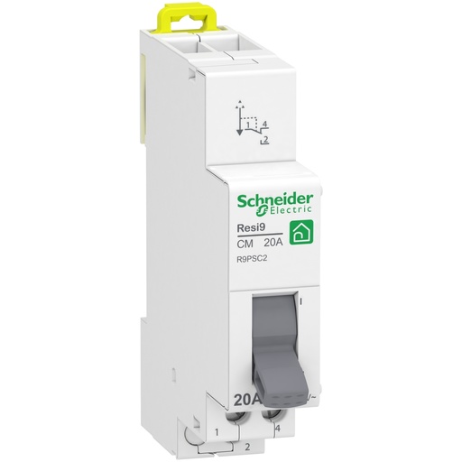 [SCHR9PSC2] Resi9 - commutateur 2 positions - 1OF - 20A - 250VCA