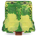 [WAG285-197] Borne de passage 2C / 95 mm² / Vert-Jaune