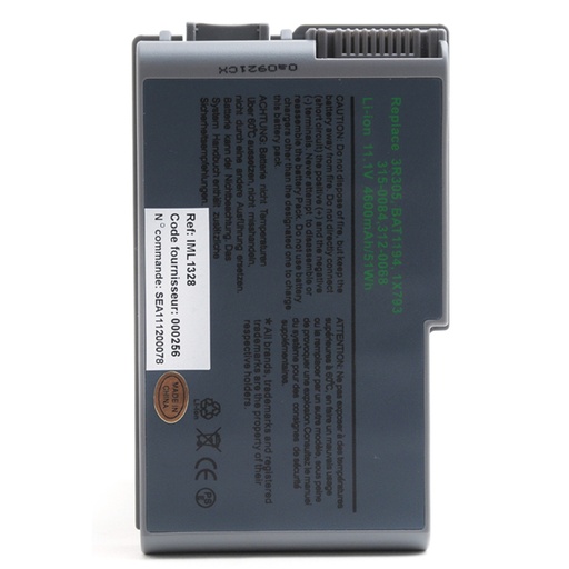 [ENIIML1328] Batterie(s) Batterie ordinateur portable 11.1V 5200mAh
