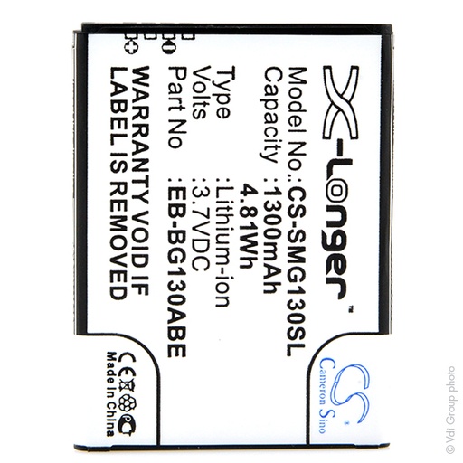 [ENIGML90706] Blister(s) x 1 Batterie téléphone portable pour Samsung 3.7V 1300mAh