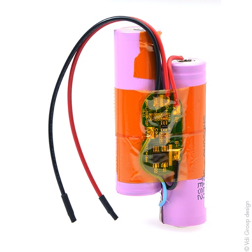 [ENIMGL00251] Pack(s) Batterie Li-Ion 2x 18650 2S1P ST6 7.2V 3.5Ah F100
