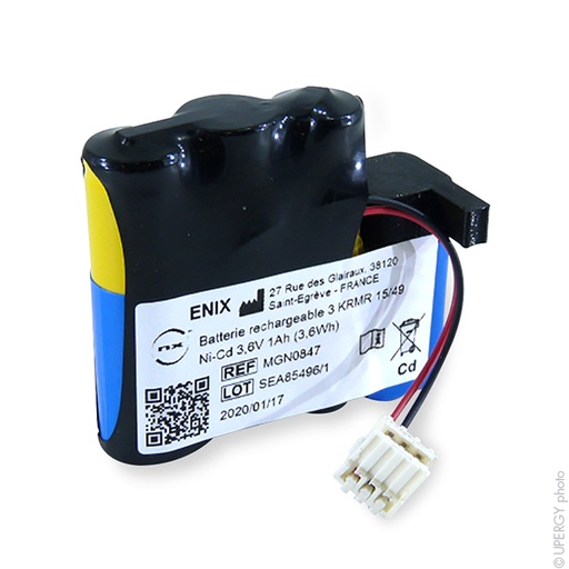 [ENIMGN0847] Pack(s) Batterie médicale rechargeable B.Braun Perfusor Compact 3.6V 1Ah TE