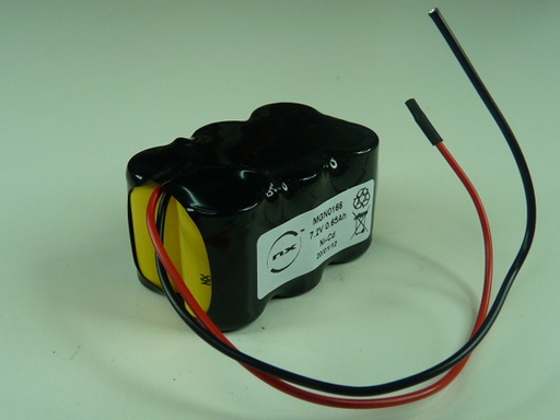 [ENIMGN0166] Pack(s) Pack 6x 2/3A NX 6S1P ST2 7.2V 650mAh /F150