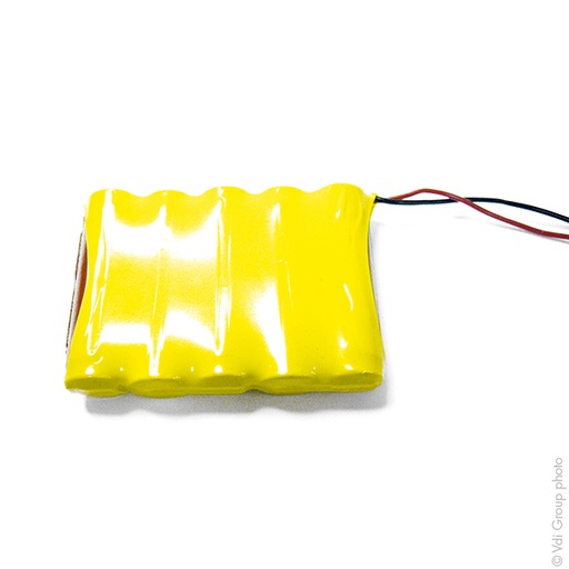 [ENIMGN0175] Pack(s) Batterie Nicd 5x AA VRE 5S1P ST1 6V 700mAh Fils