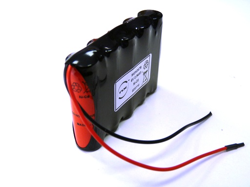 [ENIMGN0478] Batterie(s) Batterie Nicd 5x AA VRE 5S1P ST1 6V 940mAh F