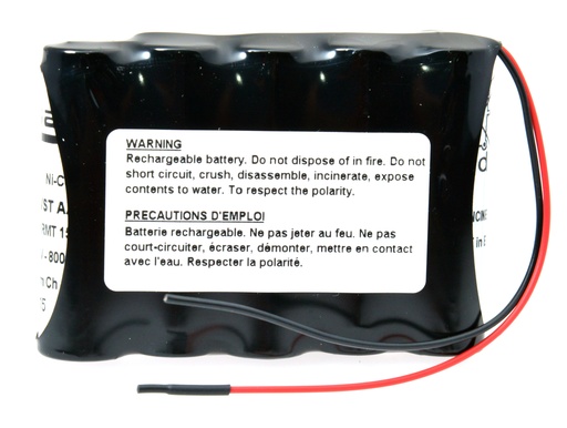 [ENIMGN0504] Pack(s) Batterie Nicd 5/VTAA 6V 800mAh F100