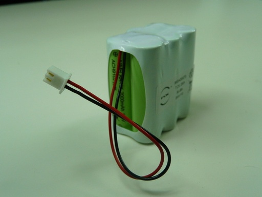 [ENIMGH00473] Pack(s) Batterie Nimh 6x AA NX 6S1P ST2 7.2V 2Ah JST