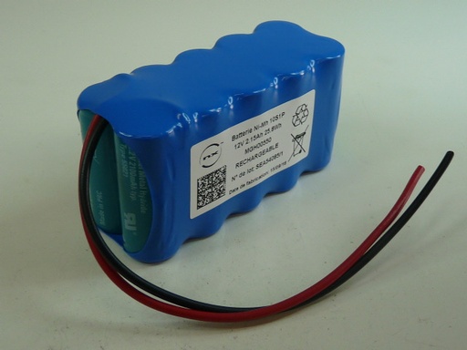 [ENIMGH00550] Pack(s) Batterie Nimh 10x 4/5A 10S1P ST2 12V 2.1Ah F150