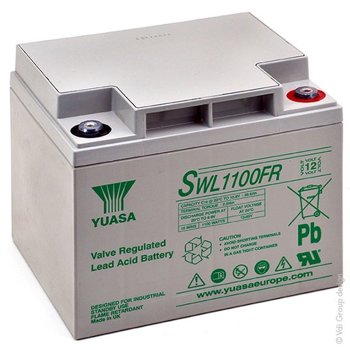 [ENIAMP92127] Batterie(s) Batterie onduleur (UPS) YUASA SWL1100FR 12V 40.6Ah M5-F