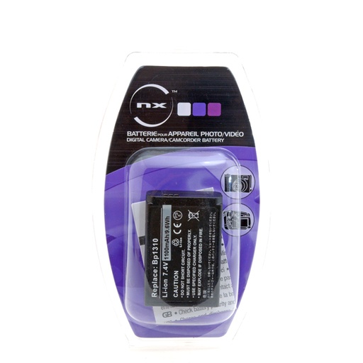 [ENIFML90136] Blister(s) x 1 Batterie appareil photo - caméra 7.4V 1100mAh