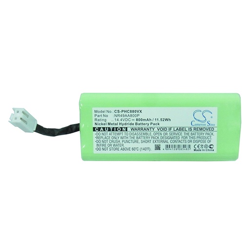 [ENIAMH9091] Unité(s) Batterie aspirateur compatible Philips 14.4V 800mAh