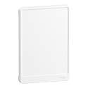 [SCHR9H13422] Resi9 - Porte Styl blanche (RAL 9003) pour coffret 2 rangées de 13 modules