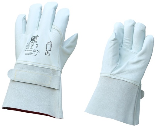 [CATCG-991-08] Surgants en cuir pour gants isolants, domaine HT taille 8