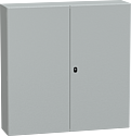 [SCHNSYS3D121230D] PanelSeT S3D - Enveloppe acier - H1200xL1200xP300 - 2 portes pleines