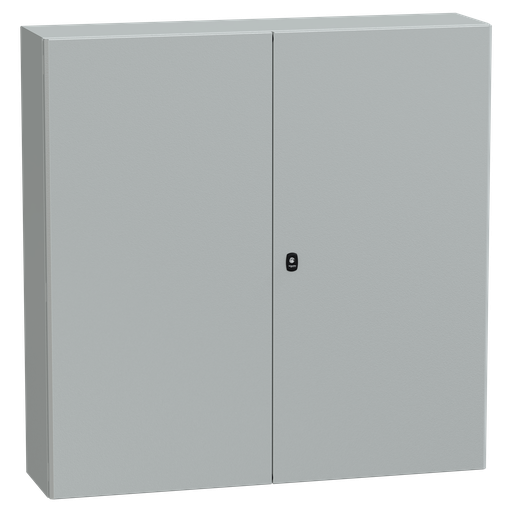 [SCHNSYS3D121230D] PanelSeT S3D - Enveloppe acier - H1200xL1200xP300 - 2 portes pleines