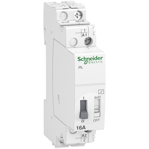 [SCHA9C30811] Acti9, iTL télérupteur 16A 1NO 230...240VCA 110VCC 50-60Hz