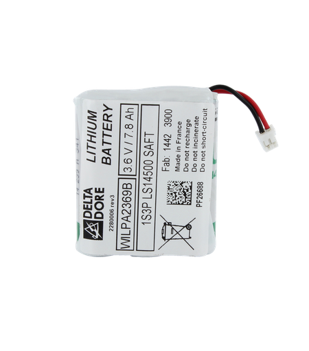 [DDO6416223] BP CLT 8000 Tyxal+ | Bloc piles pour clavier d'alarme