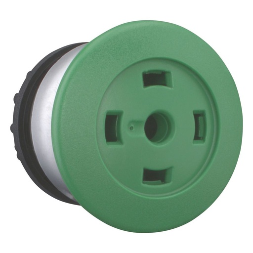 [EAT216734] Bouton-poussoir coup de poing, vert, sans verrine, à rappel