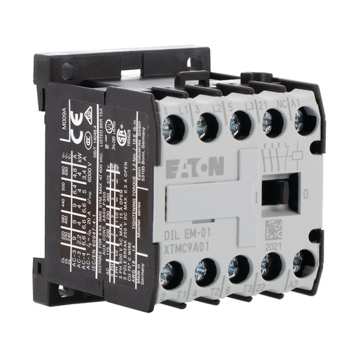 [EAT010086] Contacteur de puissance, 3p+1O, 4kW/400V/AC3