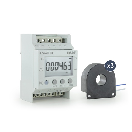 [DDO6110010] Tywatt Tri | Indicateur de consommation électrique triphasée