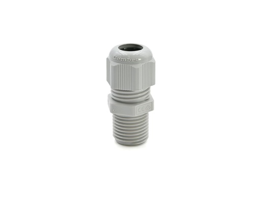 [CEM1901M20] Presse-étoupe filetage long en polyamide IP68 ISO 20 gris (RAL 7035)