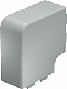 [OBO6192939] Angle plat 60x110mm Chlorure de polyvinyle blanc pur RAL 9010