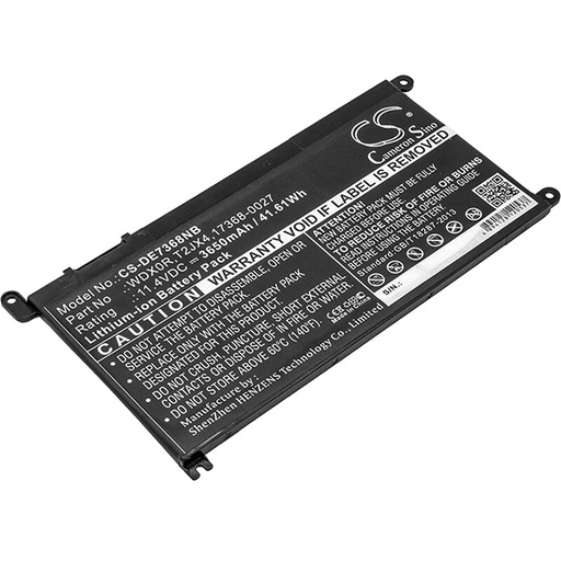 [ENIIML90173] Batterie(s) Batterie ordinateur portable compatible Dell 11.4V 3650mAh