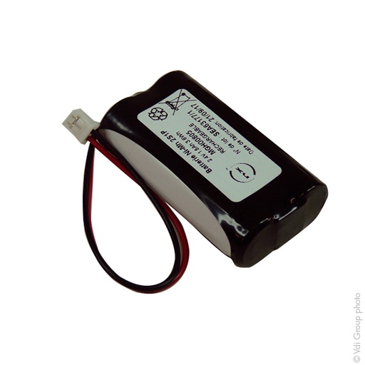 [ENIMGH00805] Unité(s) Batterie Nimh 2x AA  HT  2S1P ST1 2.4V 1.5Ah JST