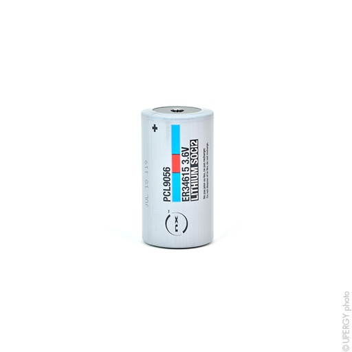 [ENIPCL9056B] Boîte(s) de 1 Pile lithium ER34615H D 3.6V 19Ah