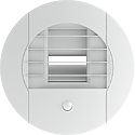 [UNV854013] Bouche hygroréglable salle de bains + WC à cordelette 5-40/30 D125 mm