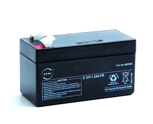 [ENIAMP9033] Unité(s) Batterie plomb AGM NX 1.2-12 General Purpose FR 12V 1.2Ah F4.8