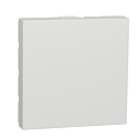 [SCHNU986618] Unica - obturateur - 2 modules - Blanc - mécanisme seul