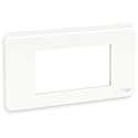 [SCHNU411418] Unica Pro - plaque de finition - Blanc - 4 modules