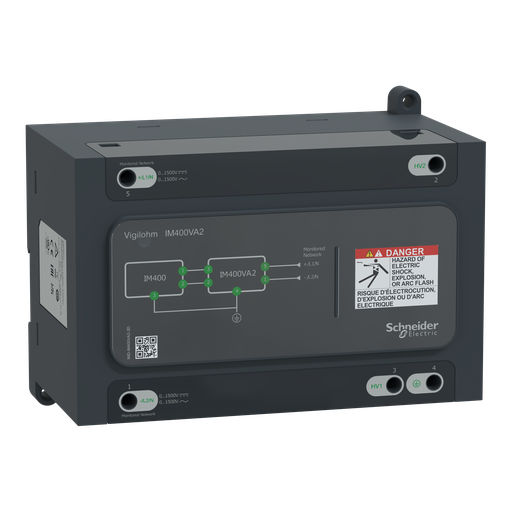 [SCHIMD-IM400VA2] Vigilohm - adaptateur de tension - CPI IM400C - réseau jusqu'à 1500Vca-cc