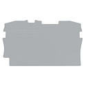[WAG2002-1291] TOPJOB®S : Plaque d'extrémité et intermédiaire 2C / Gris