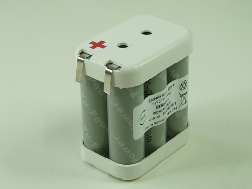 [ENIMFN00144] Batterie(s) Batterie Nicd 6x AA 6S1P 700 ST2 7.2V 700mAh