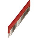 [SCHNSYTRAL420] Pont enfichable - 20 points - pour bornes 4mm² - rouge