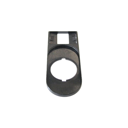 [EAT216394] Porte-étiquette sans plaque, pour bouton-poussoir double