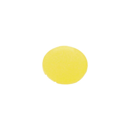 [EAT216444] Verrine pour boutons-poussoirs, plate jaune, sans inscription