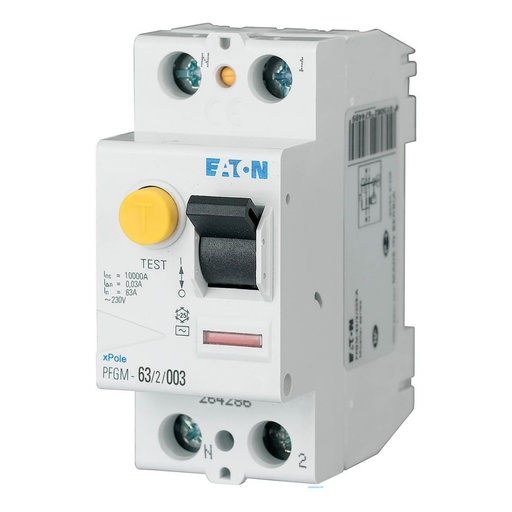 [EAT264286] Interrupteur différentiel PFGM, 2P, 63A 30mA type AC