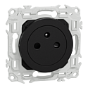 [SCHS940052] Odace - prise 2P+T affleurante - bornes automatiques - noir onyx