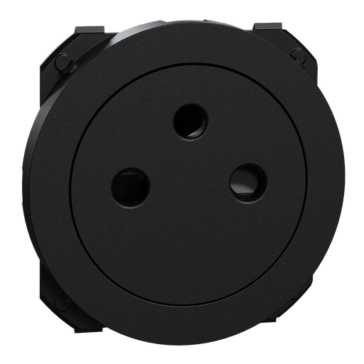 [SCHS949050] Odace - enjoliveur seul - pour prise affleurante - noir onyx