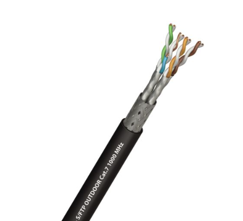 [CBE14200965] S/FTP 4P   CAT.7 OUTDOOR     PE NOIR 1000MHZ T500