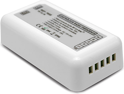 [MII7655] CONTROLEUR RADIO FREQUENCE 4 ZONES RGB + BLC 12-24V DC