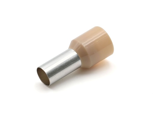 [CEMPKC35016] Embout de câblage 35 mm² simple longueur 16 mm beige