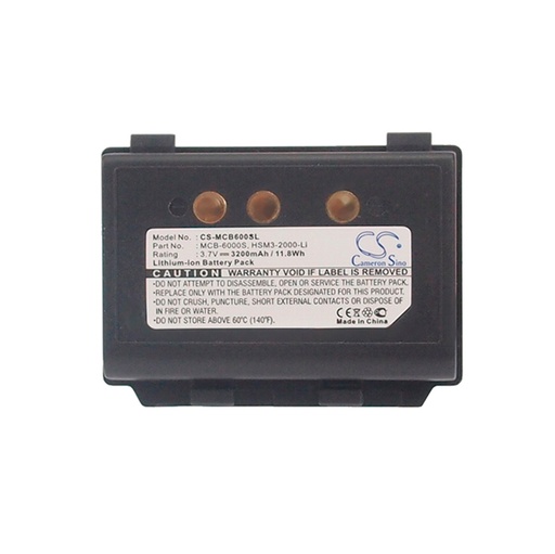 [ENIAML90318] Batterie(s) Batterie appareil de mesure 3.7V 3200mAh