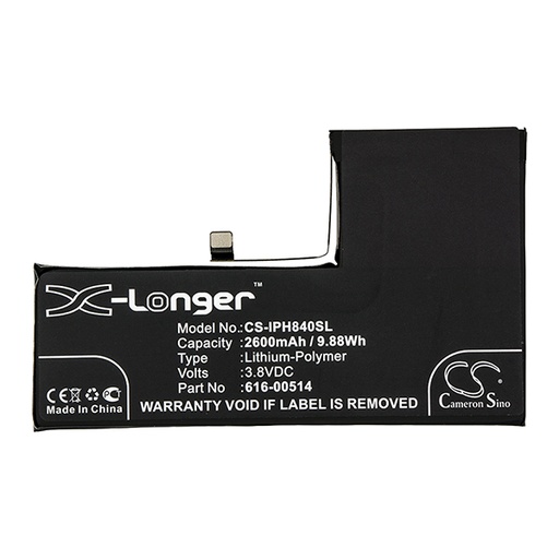 [ENIGML901747] Batterie(s) Batterie téléphone portable pour iPhone XS 3.8V 2642mAh