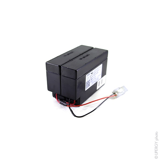 [ENIMXP0022] Pack(s) Batterie médicale rechargeable 2x 12V-0.8Ah 2S1P ST1 24V 0.8Ah Molex