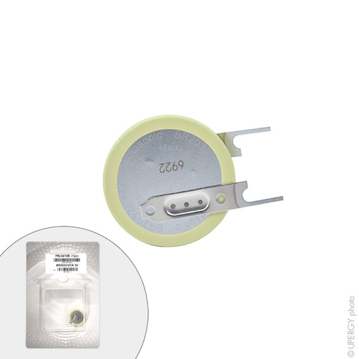 [ENIPBL6410B] Blister(s) x 1 Pile bouton lithium blister BR2032/VCN PANASONIC 3V 190mAh